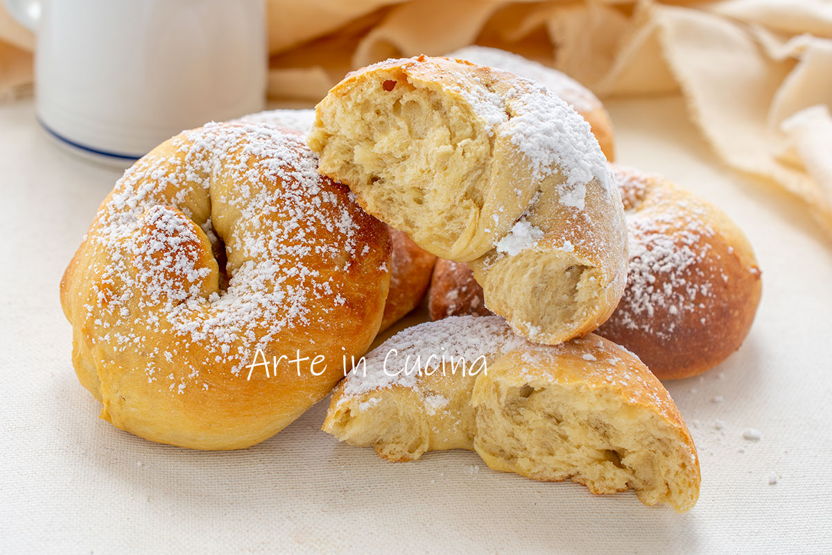Soft Coffee Brioche Donuts