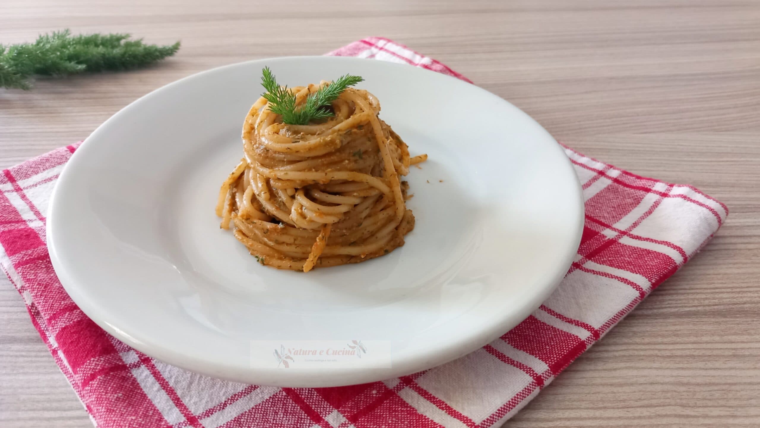 Pasta with Fennel Frond Pesto