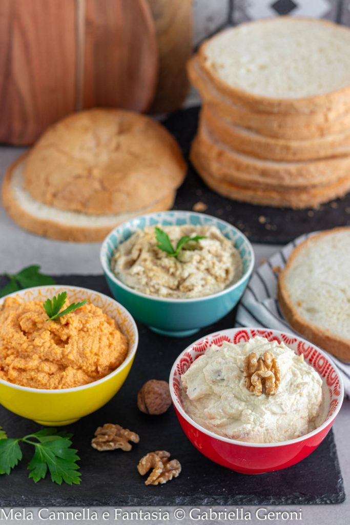 spreadable creams for appetizers