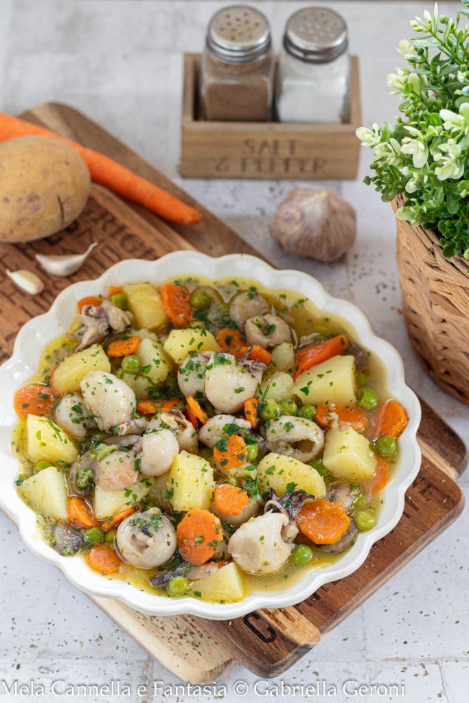 stewed cuttlefish with potatoes