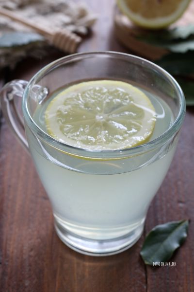 strain with a strainer and serve with honey