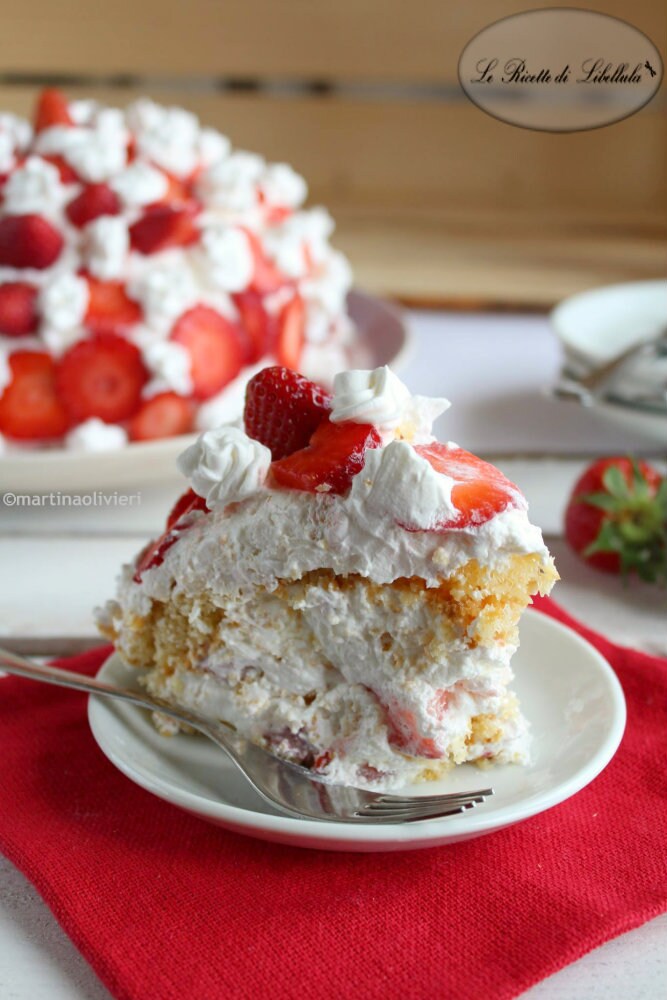 Strawberry and Cream Dome
