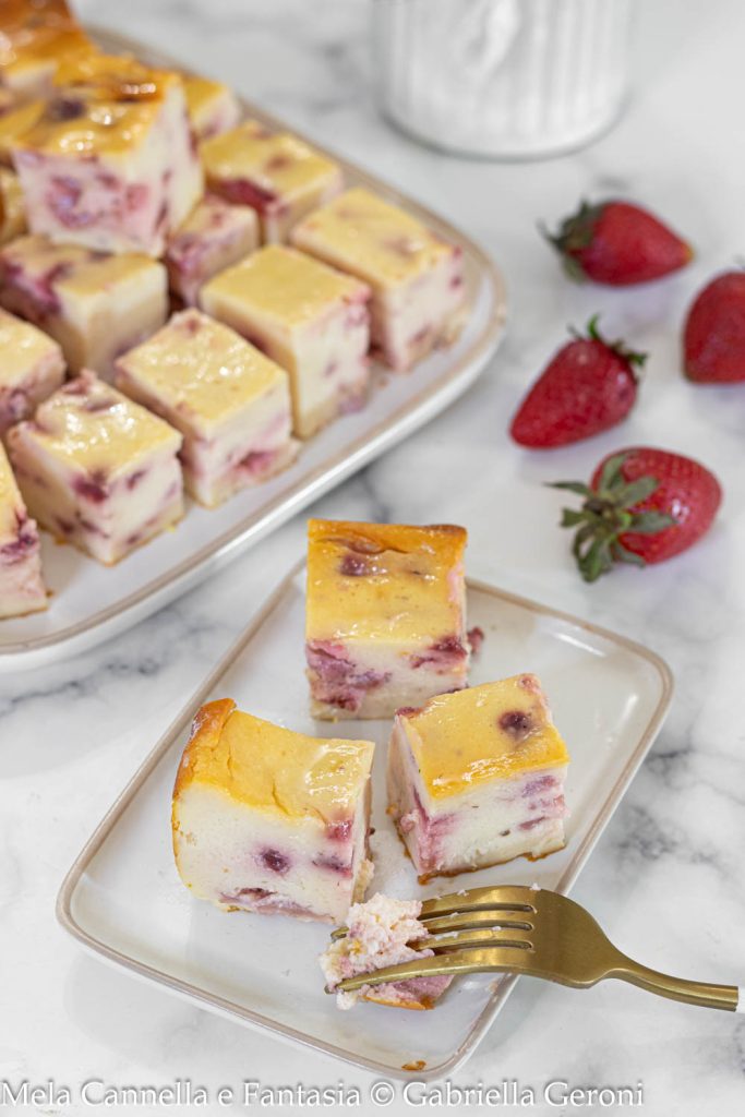 strawberry cheesecake without crust