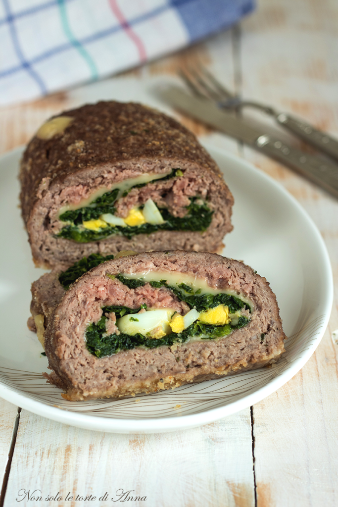 stuffed meatloaf with spinach