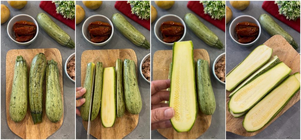 stuffed zucchini boats