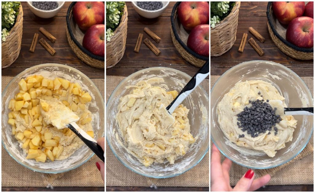 super soft cookies with apples