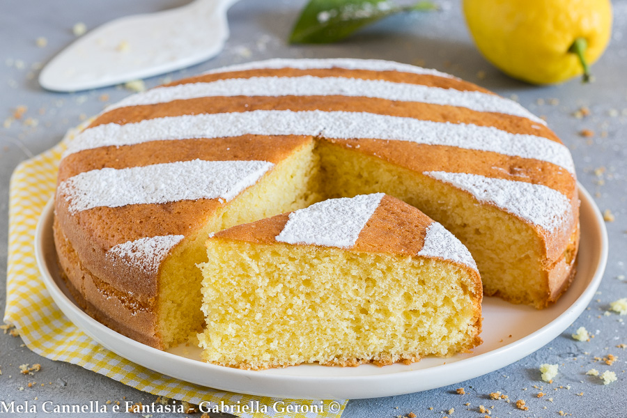 Super Soft Lemon Cake without Butter and Milk