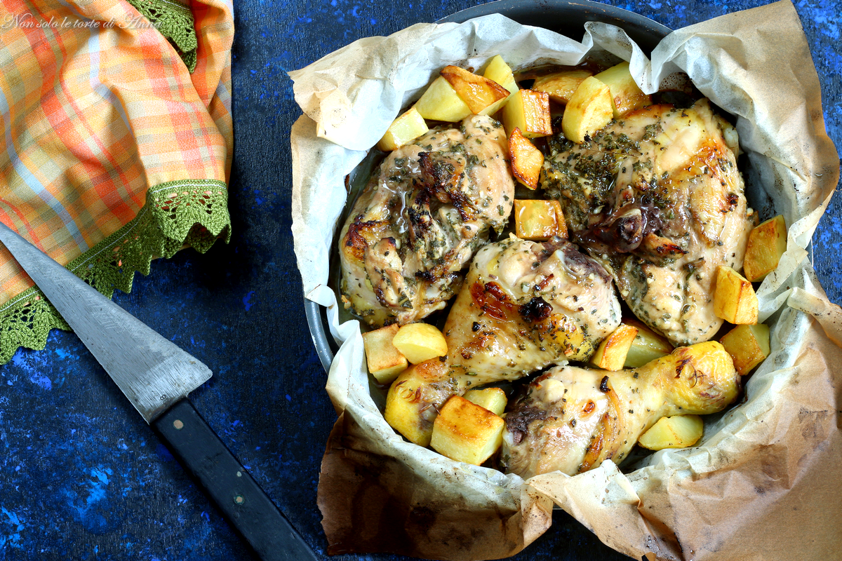 Sweet and Sour Marinated Roast Chicken