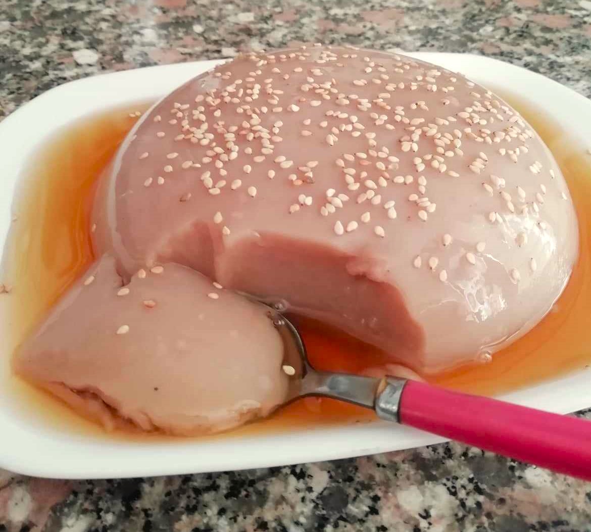 SWEET JELLY with Chestnut Flour and Syrup