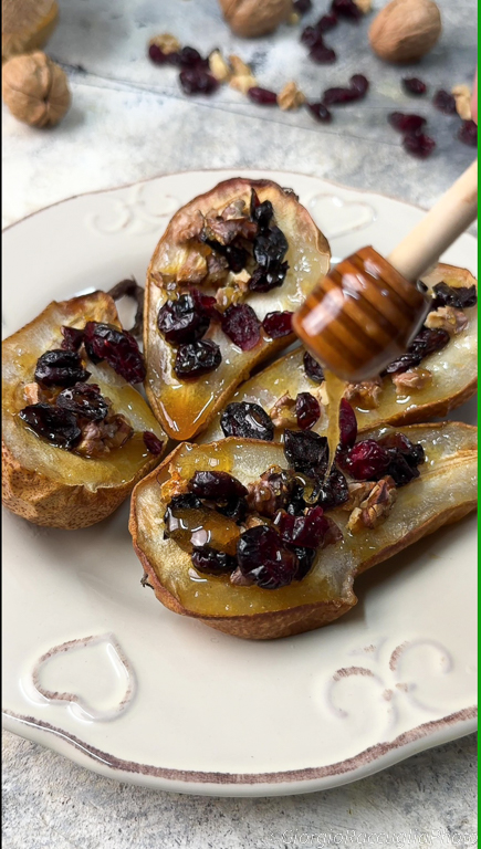 sweet pears in air fryer