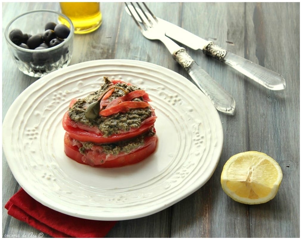Carpaccio with Tapenade