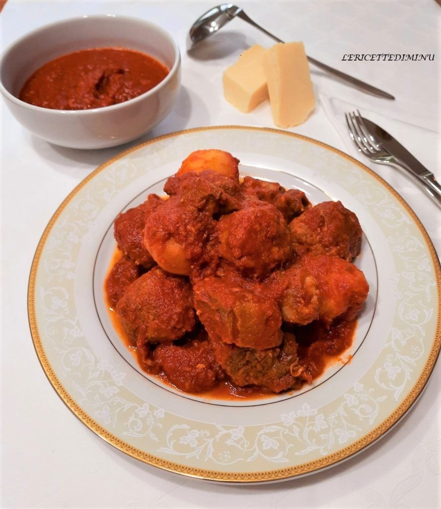 Meat Sauce with Meatballs and Sicilian Potatoes
