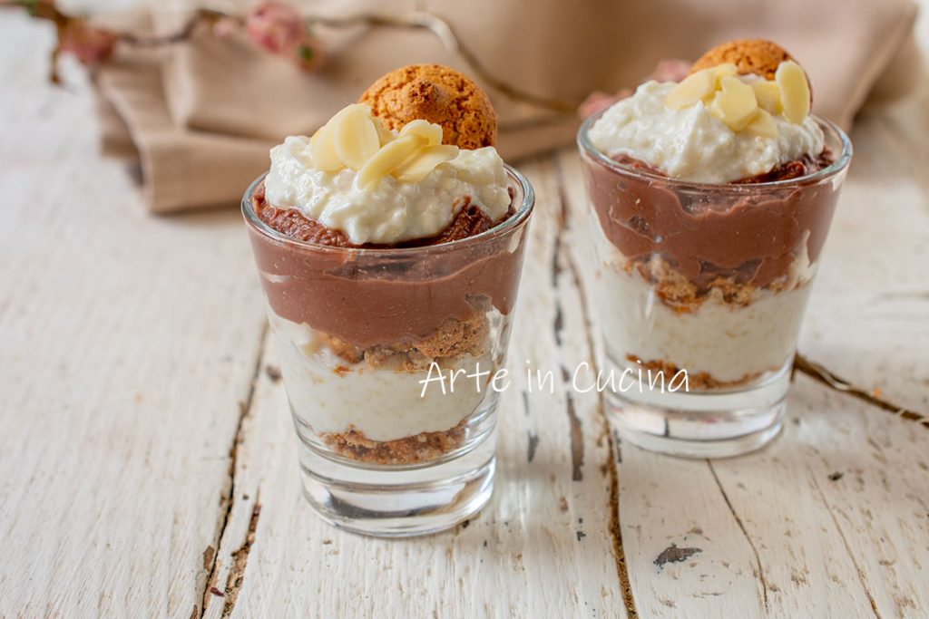 Tiramisu with Almond Yogurt and Chocolate