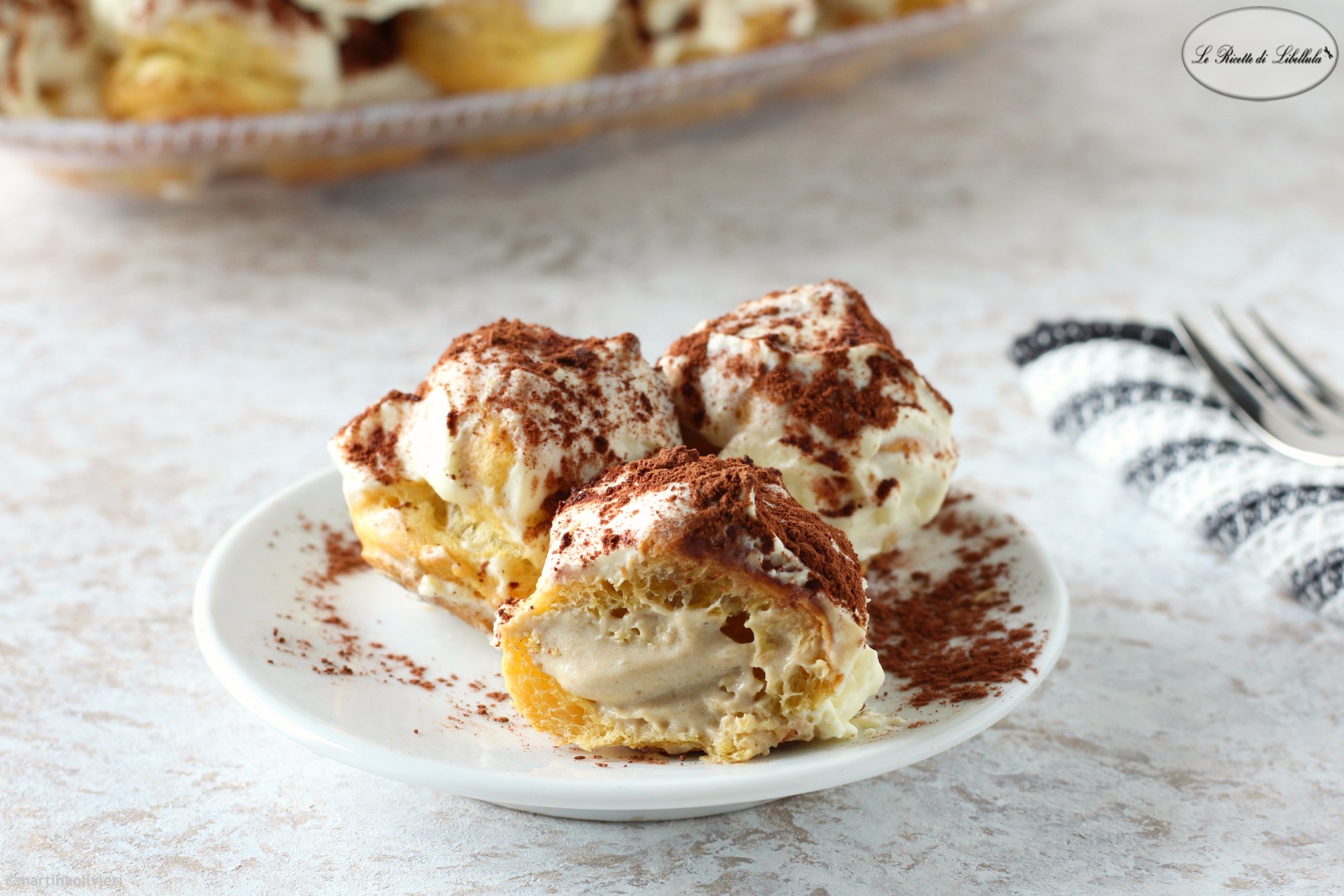 Tiramisu Profiteroles