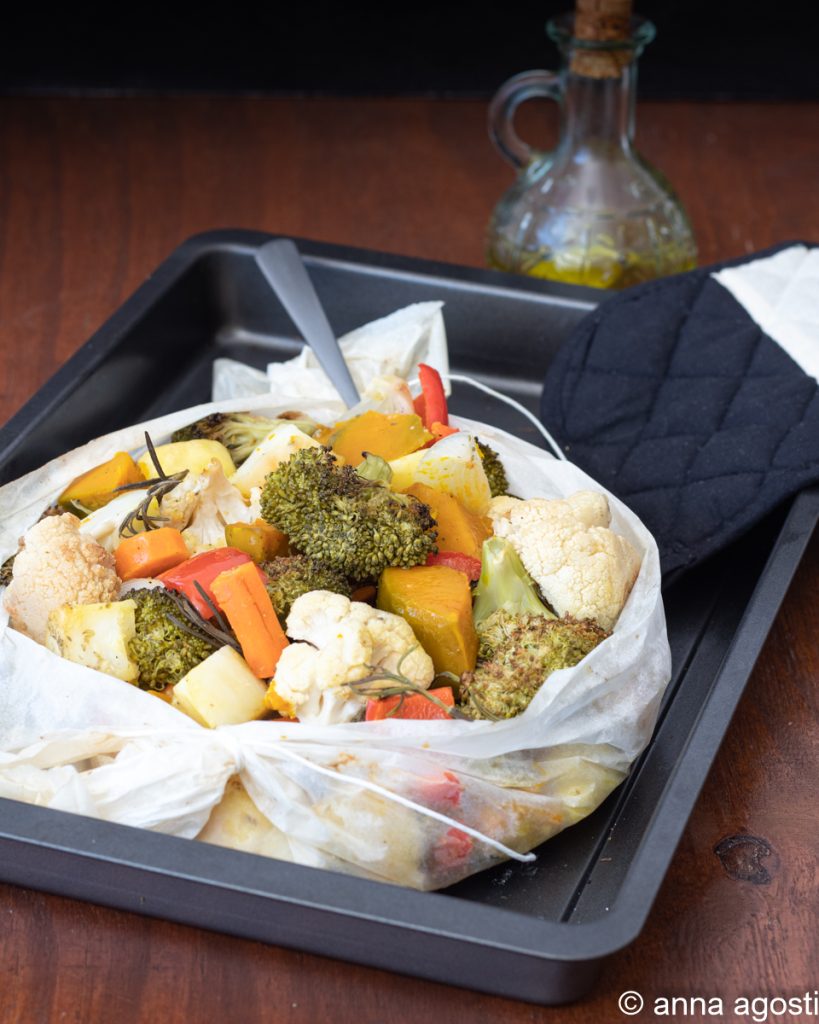 vegetables en papillote