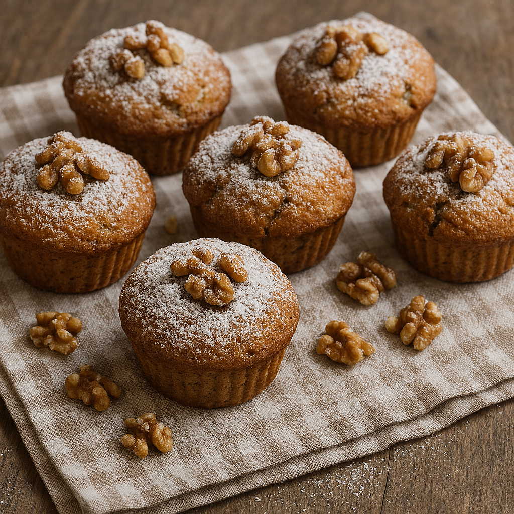 walnut muffins
