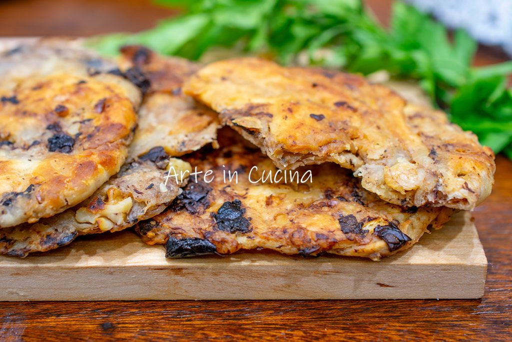 Walnut and Olive Flatbreads