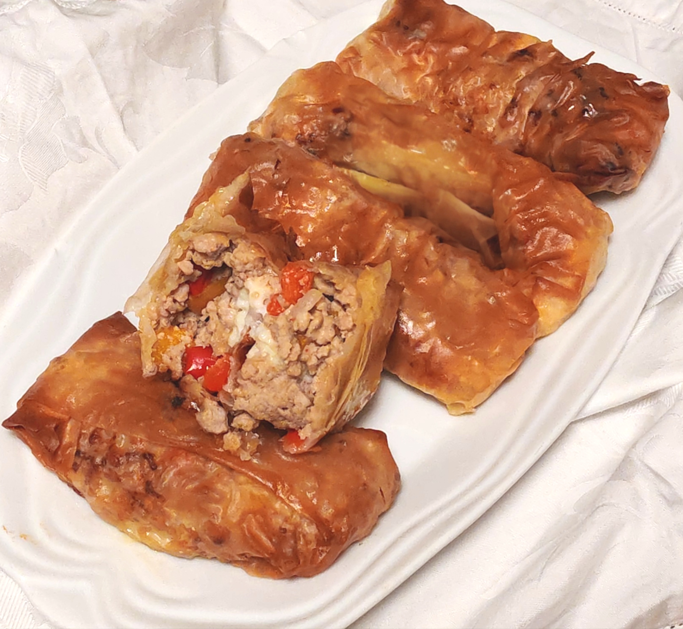 Phyllo Dough Rolls