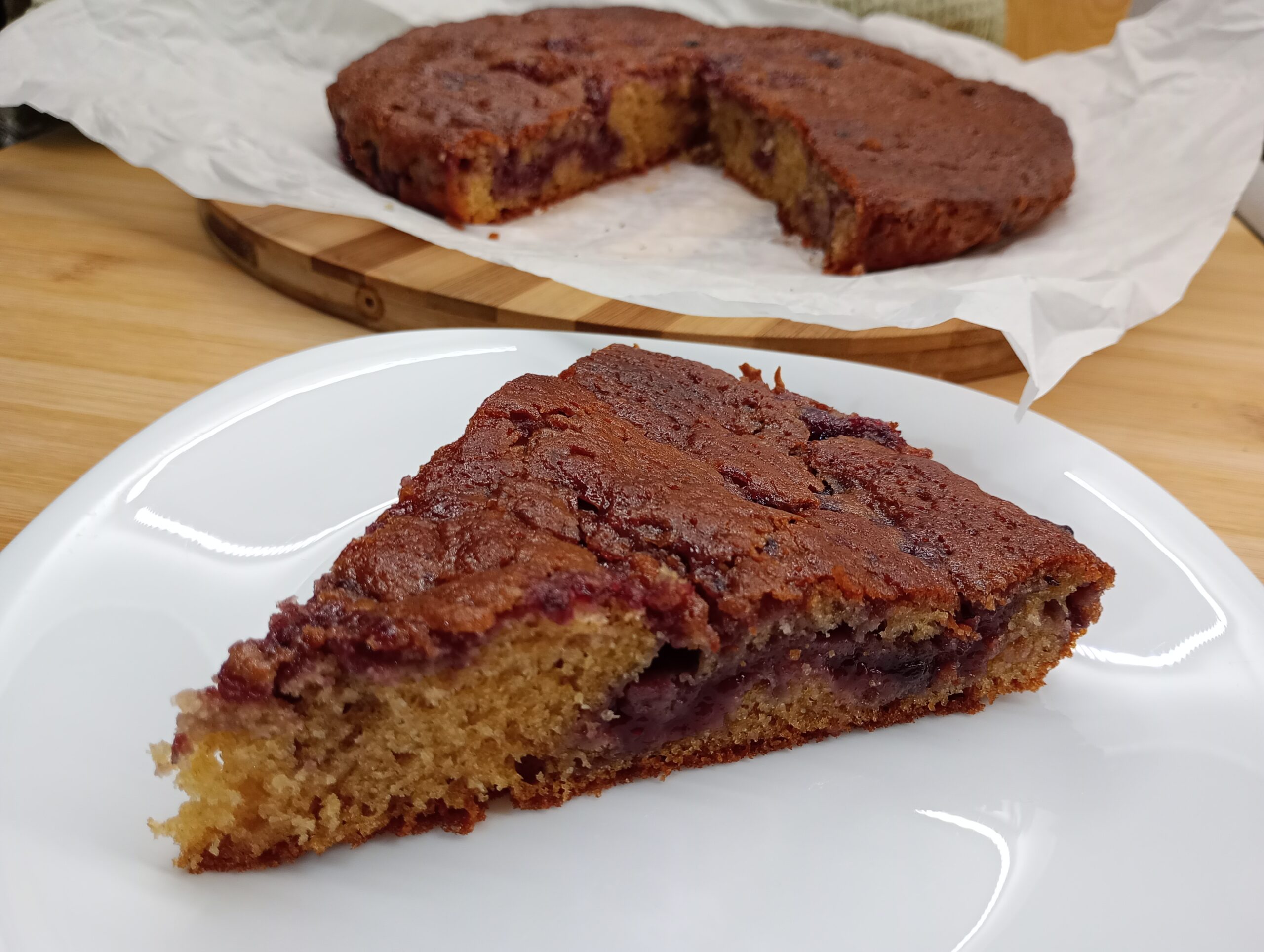 Semi-whole Cake with Jam