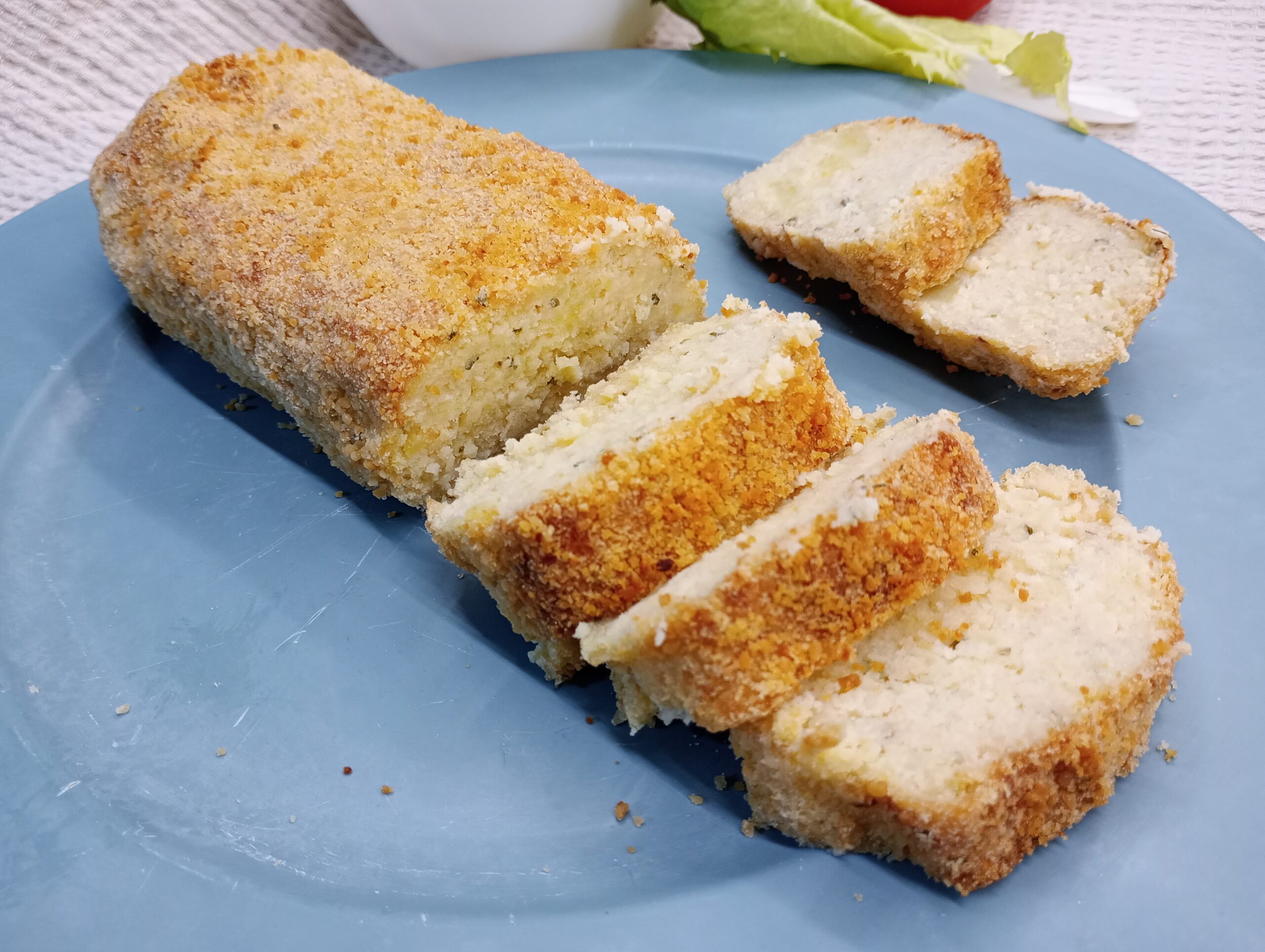 Potato Meatloaf Cooked in Air Fryer