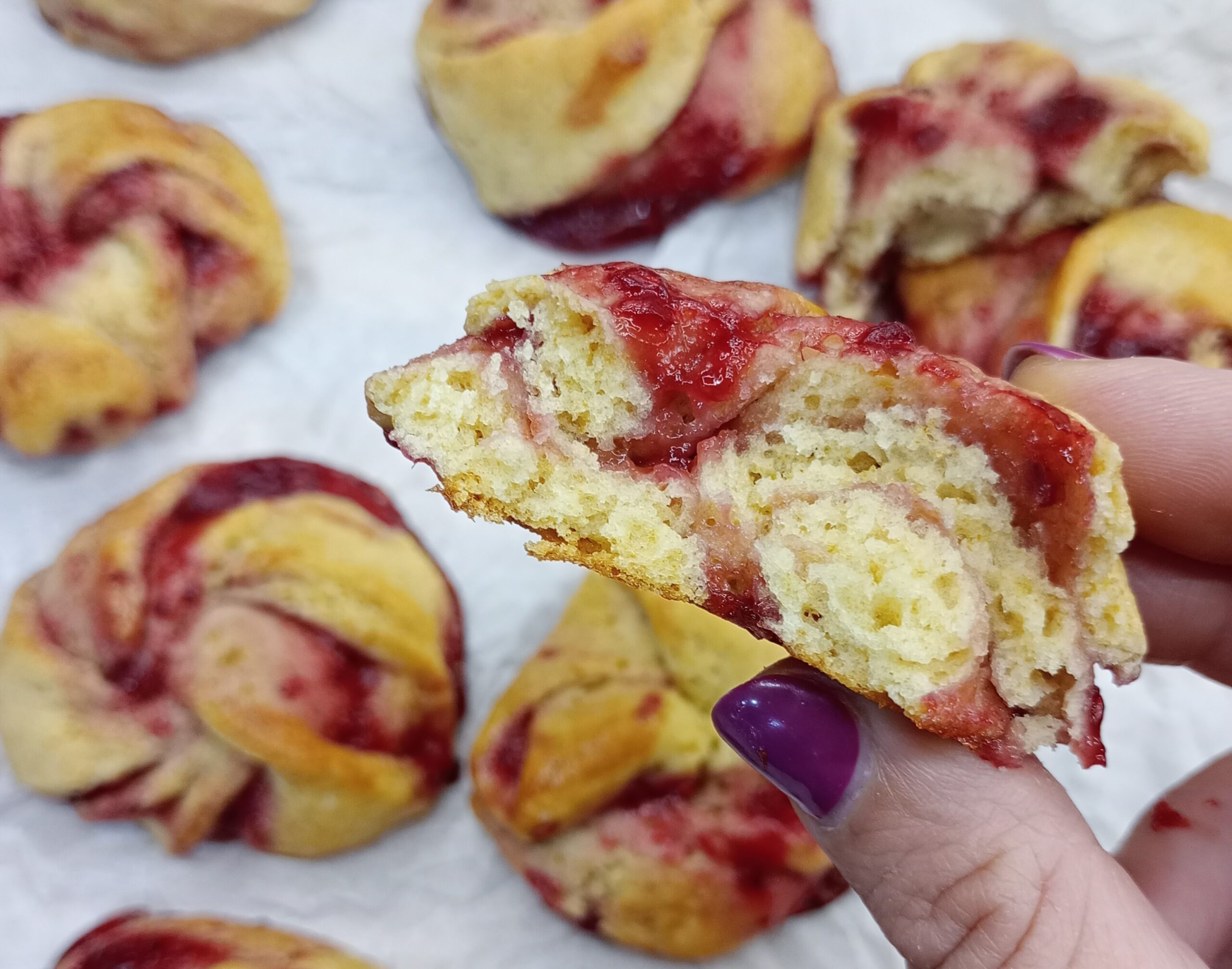 Soft Cookies with Jam