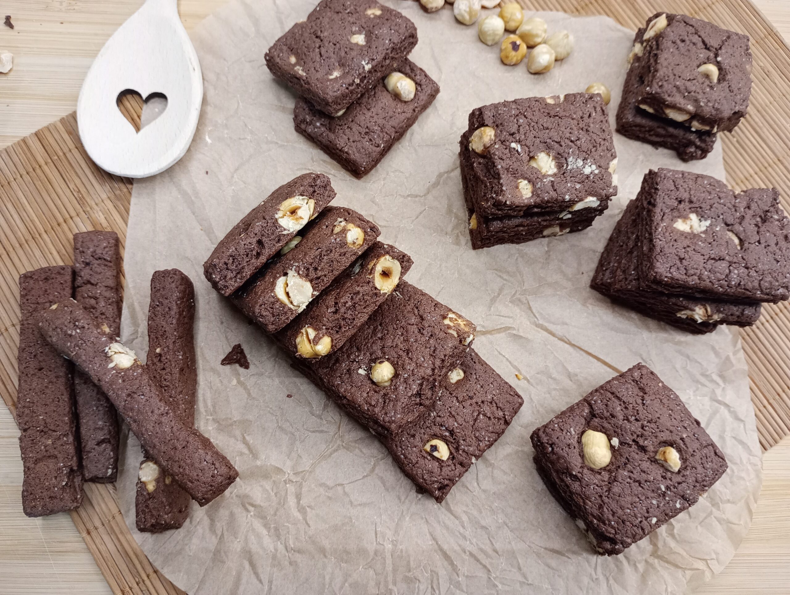 Cocoa and Hazelnut Cookies