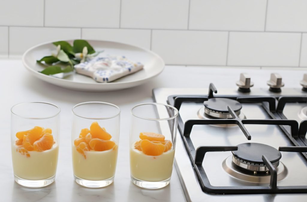 Mandarin Panna Cotta