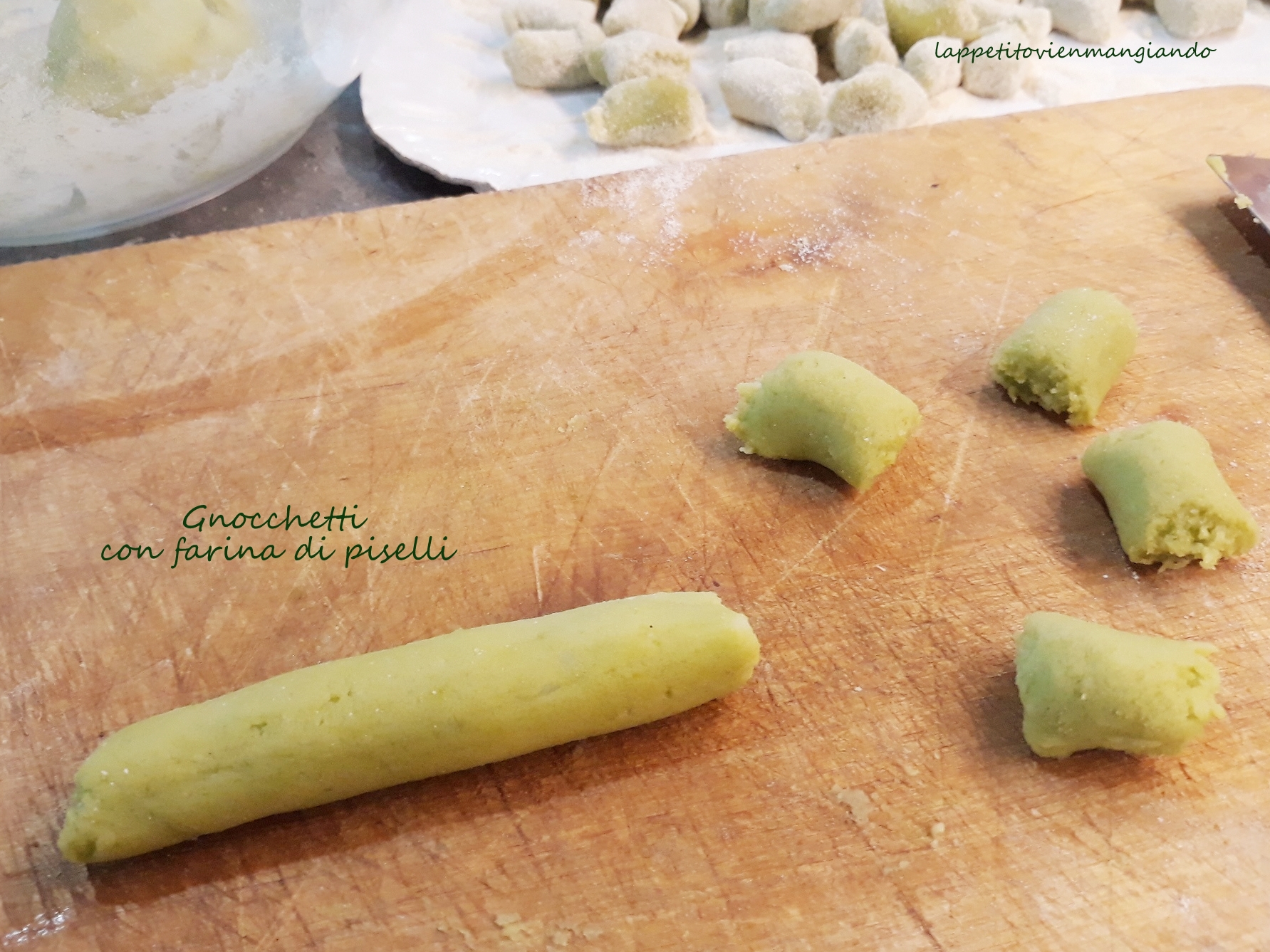 Pea Flour Gnocchetti