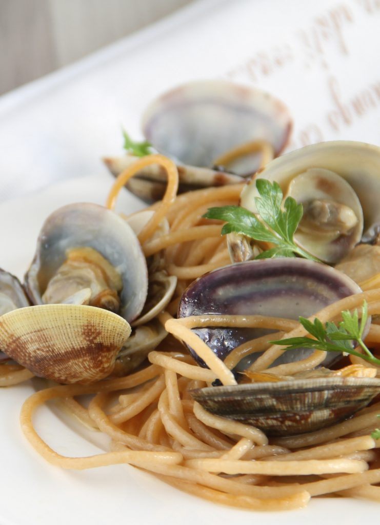 Linguine with True Clams and Lupins