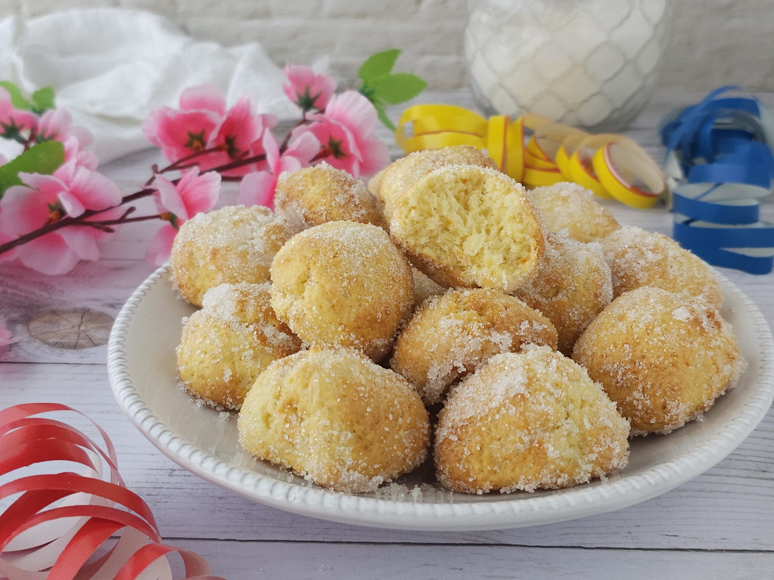 Mascarpone and Orange Castagnole, in Air Fryer