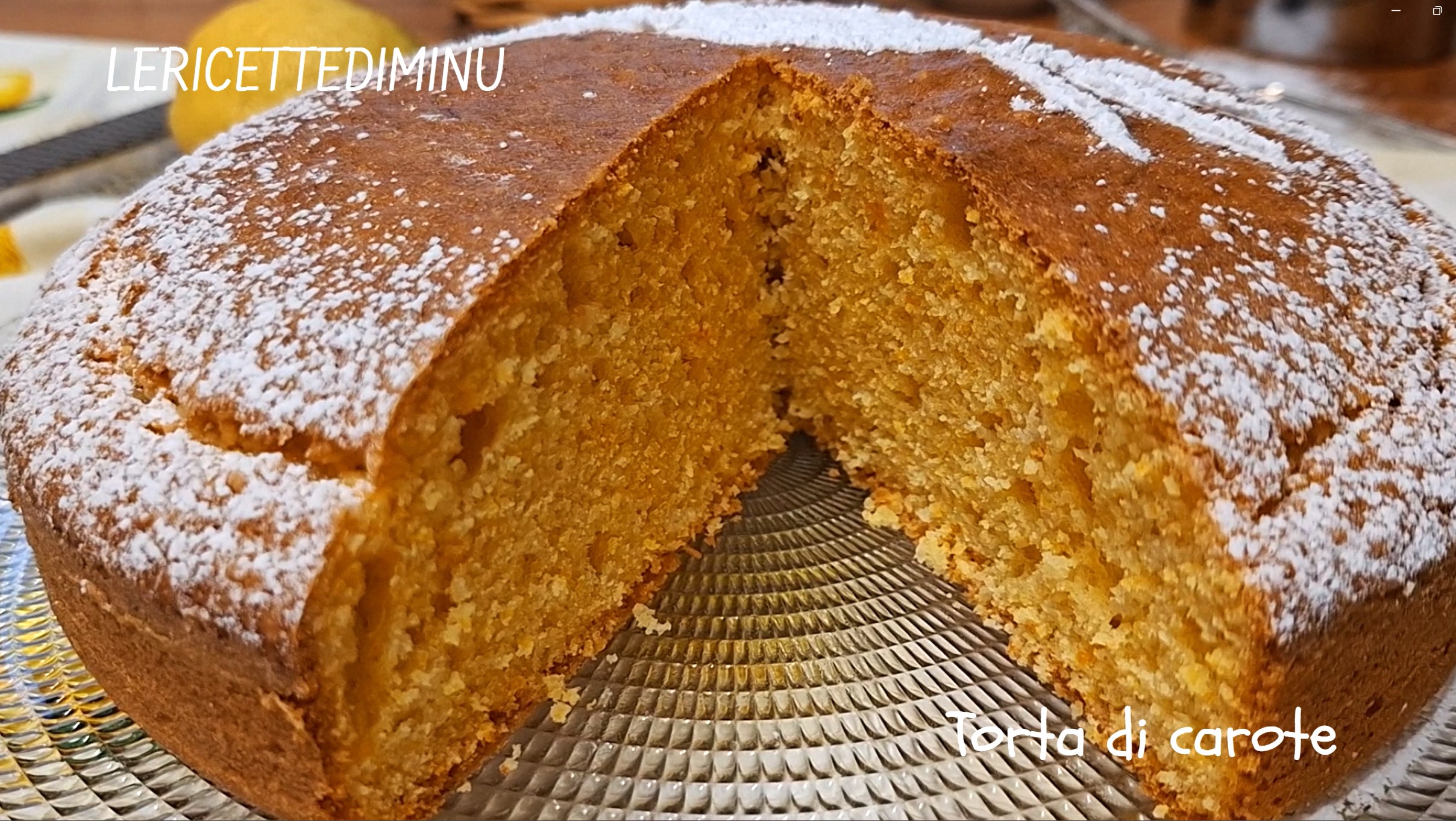 Carrot and Almond Cake