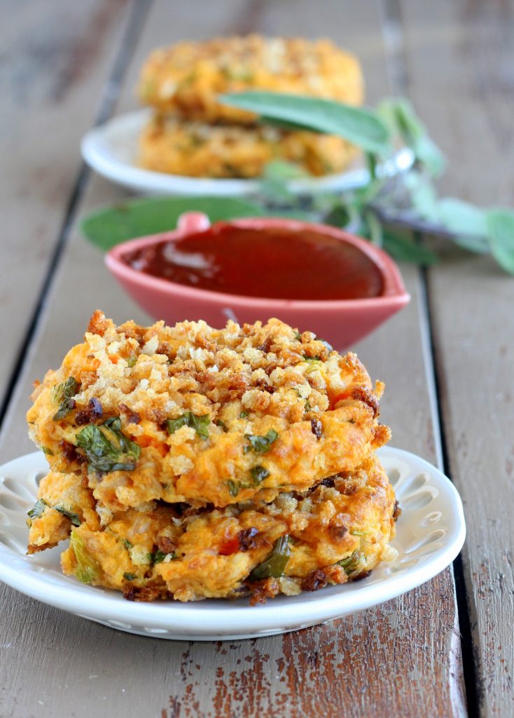 Super Fast Vegetarian Burgers