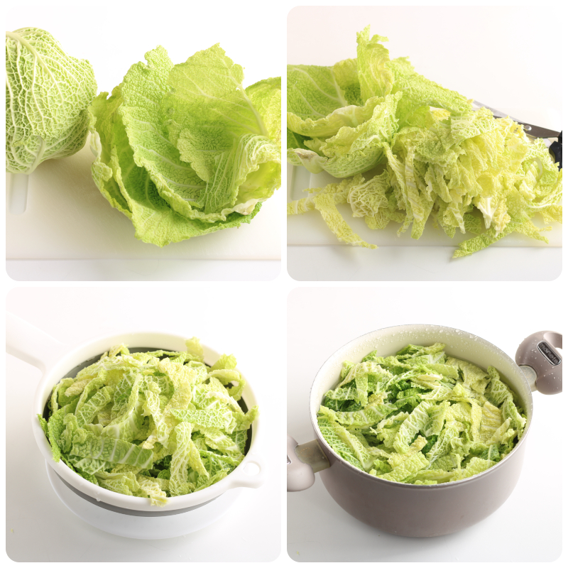 how to clean cabbage