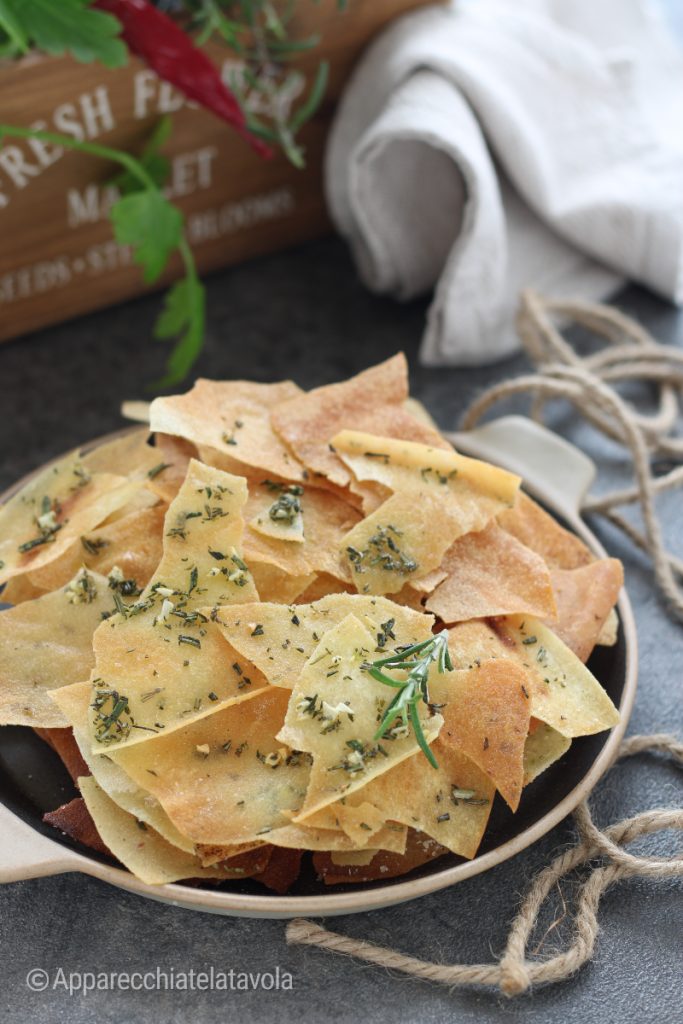 Carasau bread chips