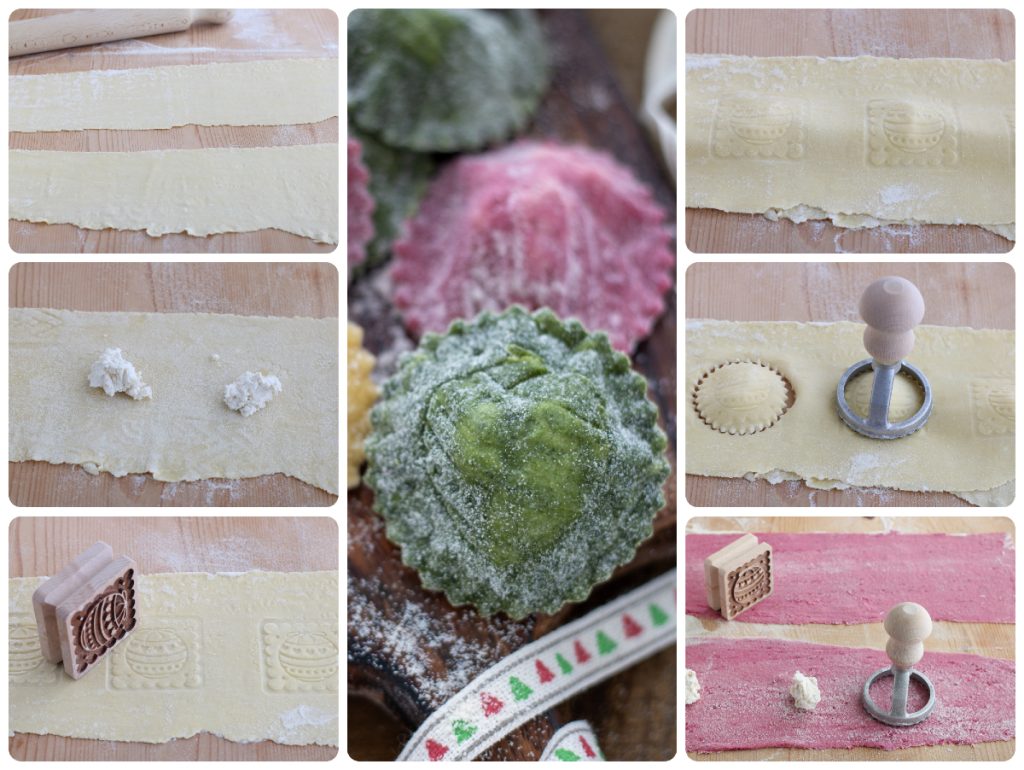 how to make colorful ravioli