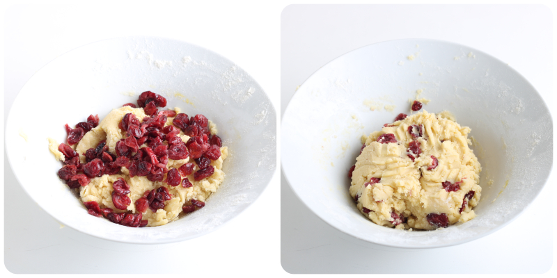 cookies with dried cranberries