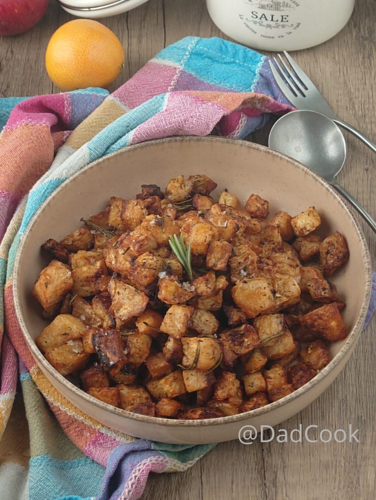 Crispy Baked Celeriac | The Easy Recipe (like Roast Potatoes)
