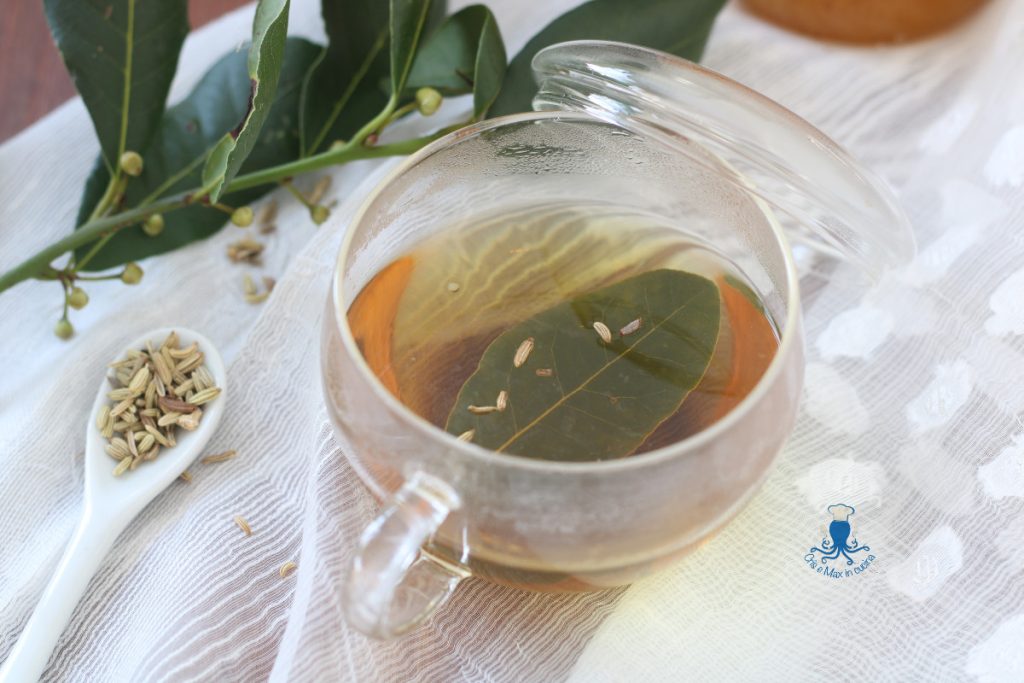 Decoction of Fennel Seeds and Bay Leaf