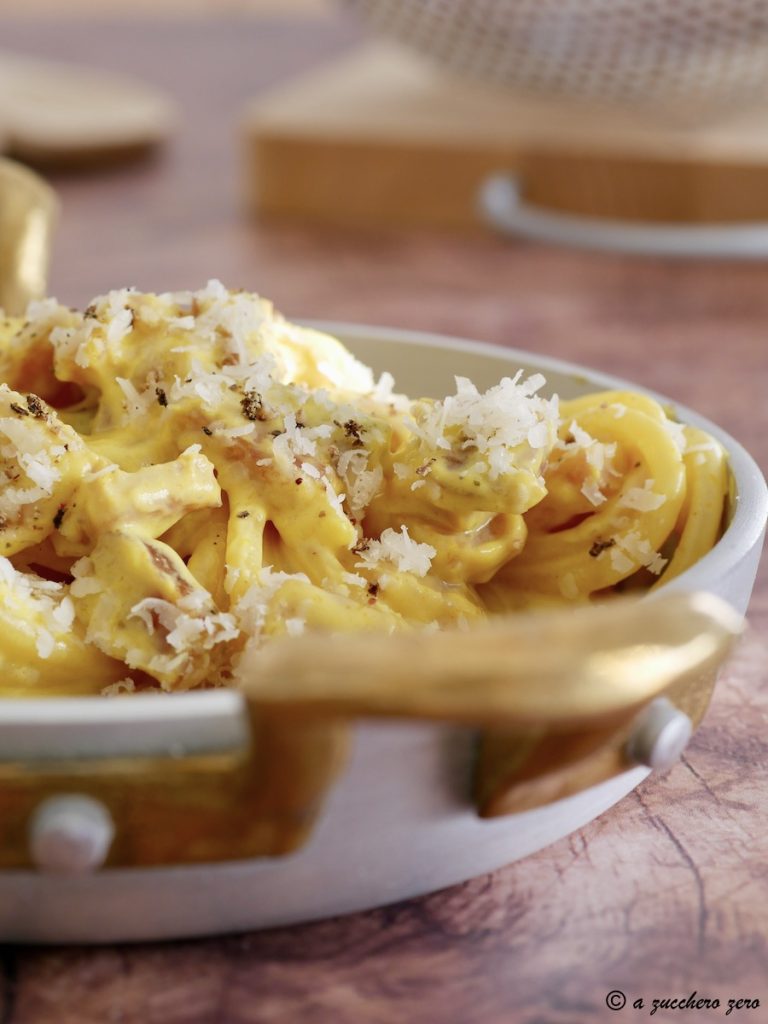 Fake Carbonara without Eggs and Light