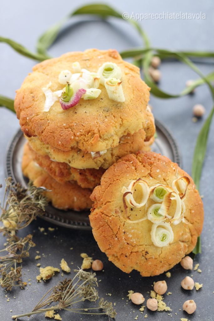 Farinata bread with chickpea flour