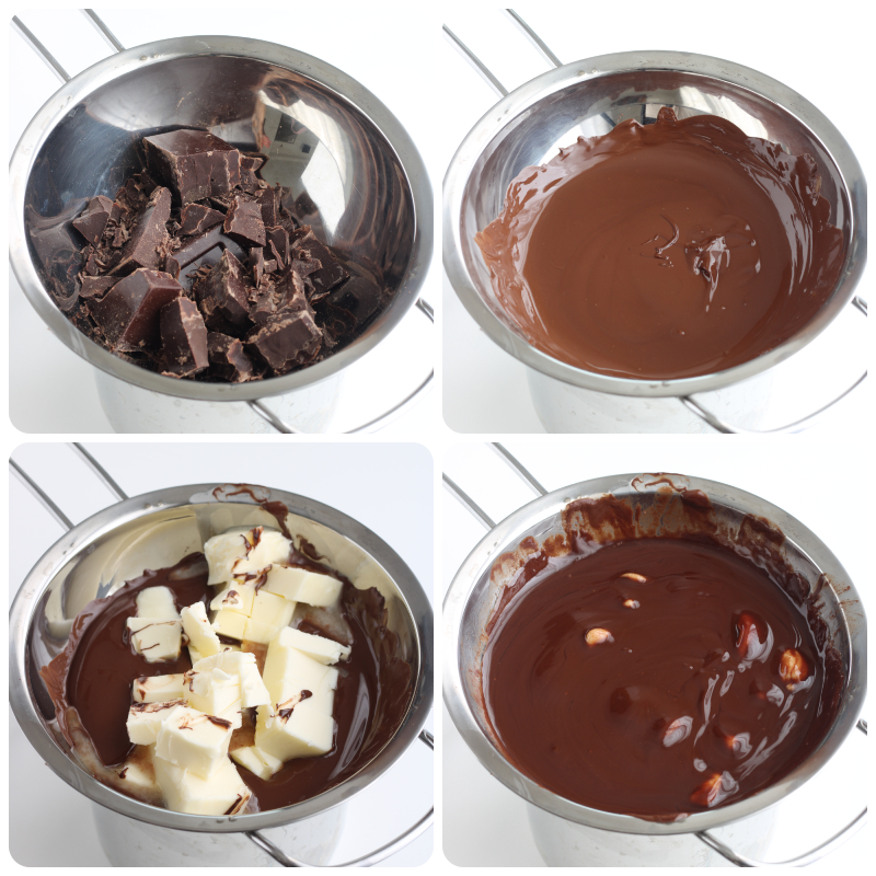 chocolate and hazelnut cake