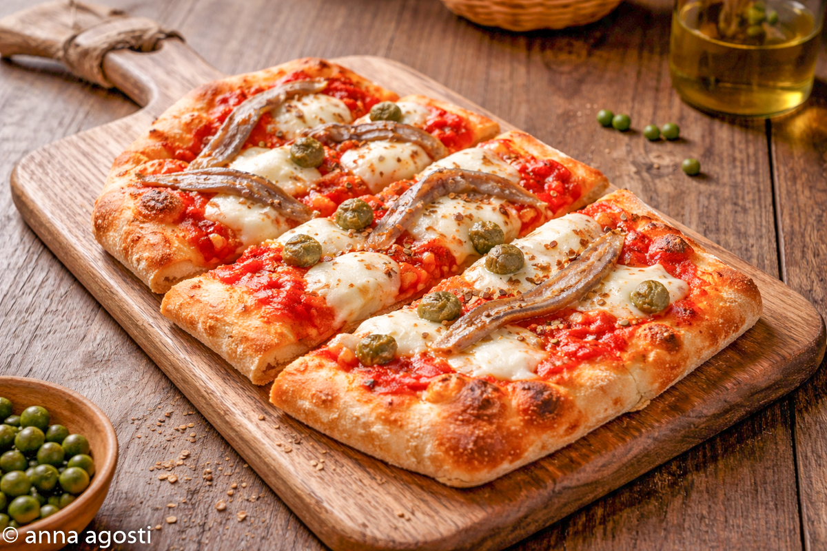 Homemade Pizza with Fresh Yeast