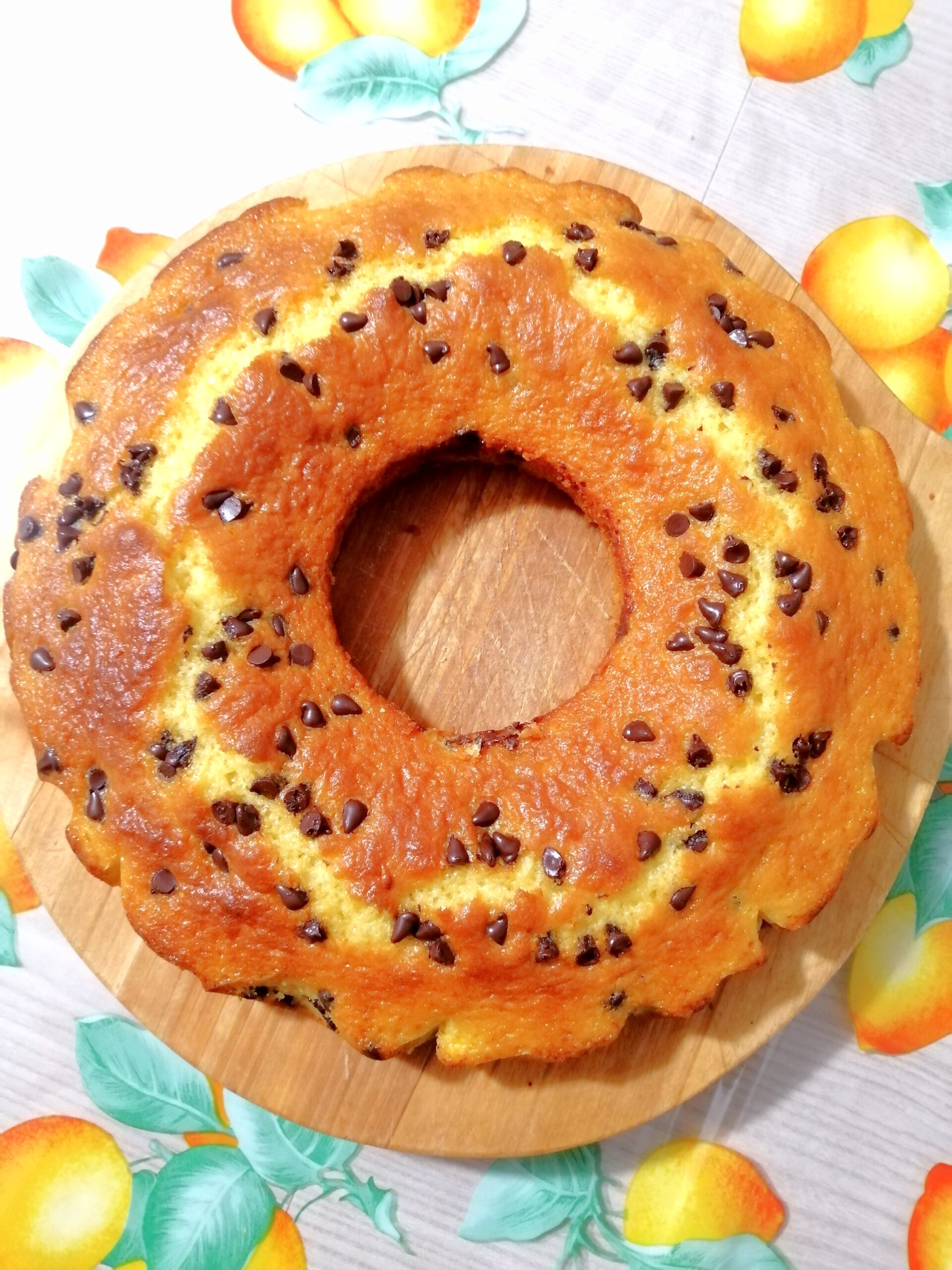 Soft Yogurt Bundt Cake.