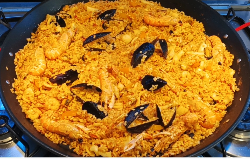 Seafood Paella
