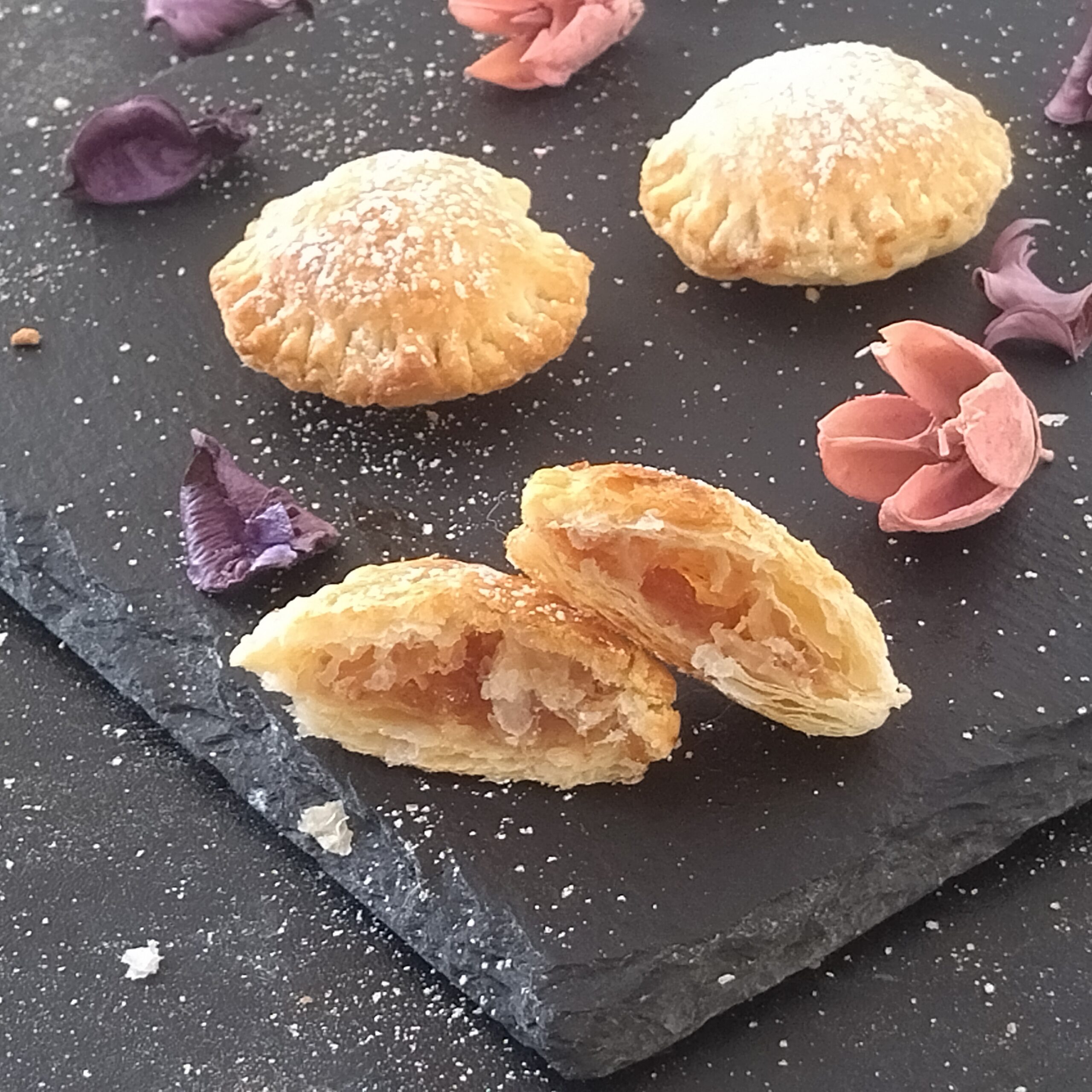 Puff Pastry Bites Filled with Jam