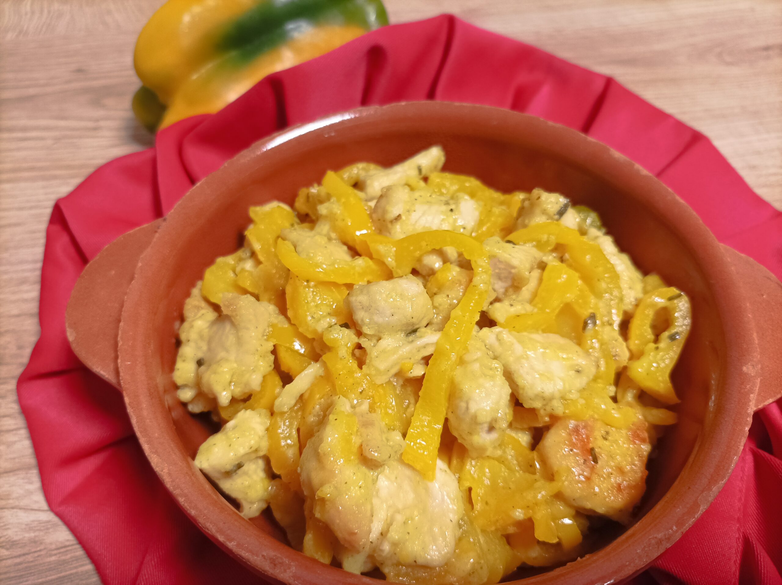 Spiced Chicken Breast with Peppers