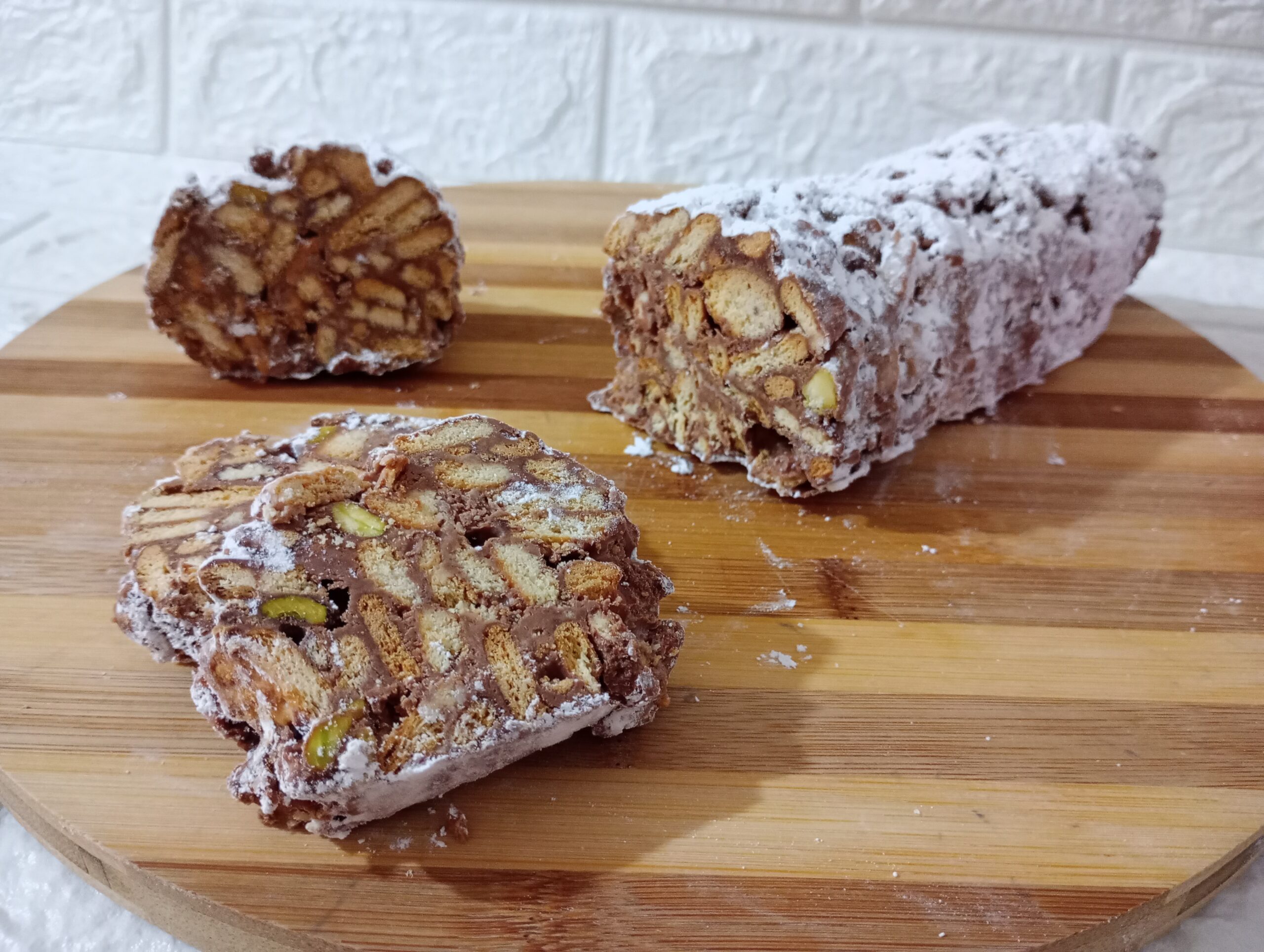 Egg-Free Chocolate Salami