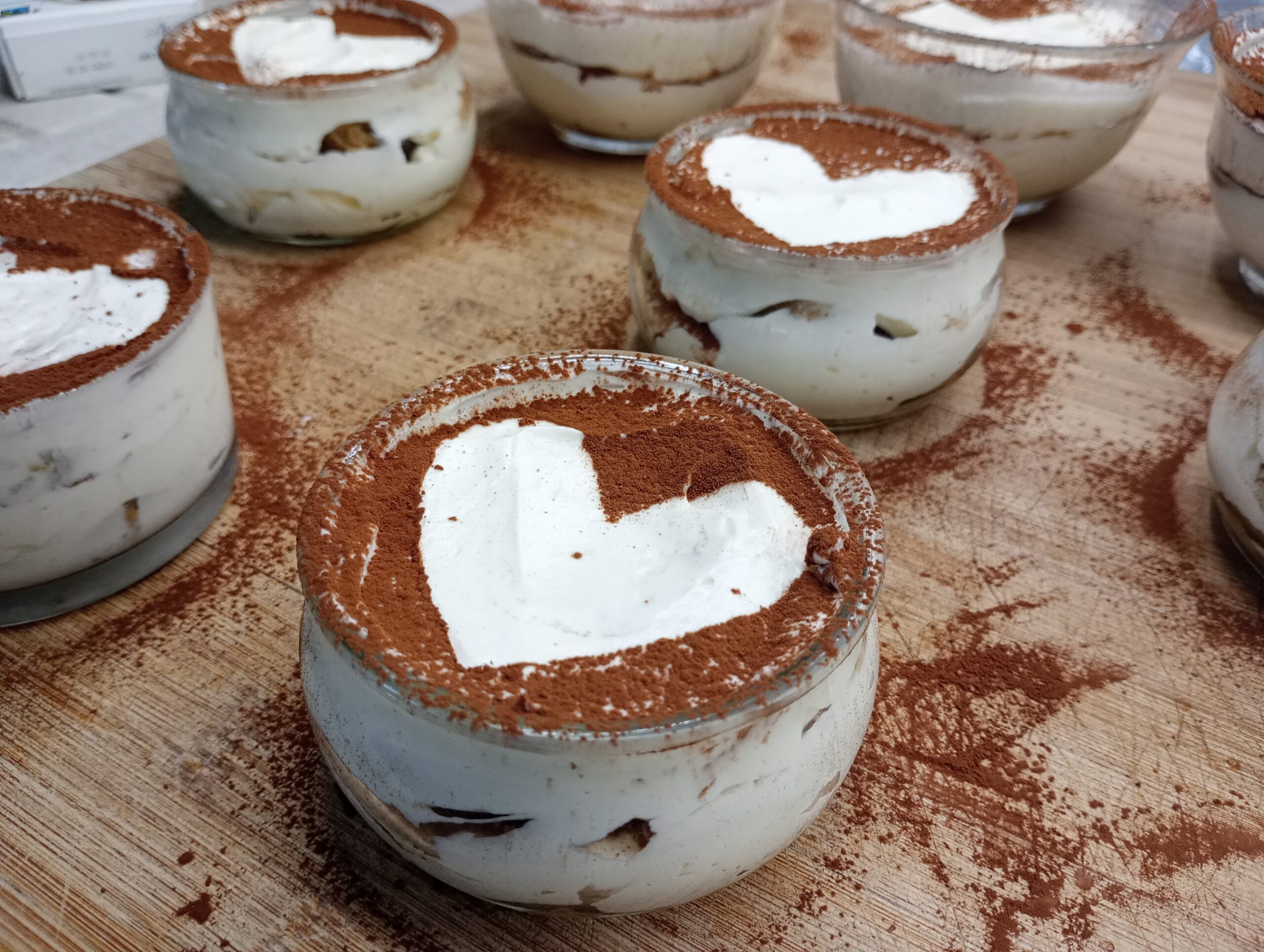 Tiramisu with Cooked Eggs