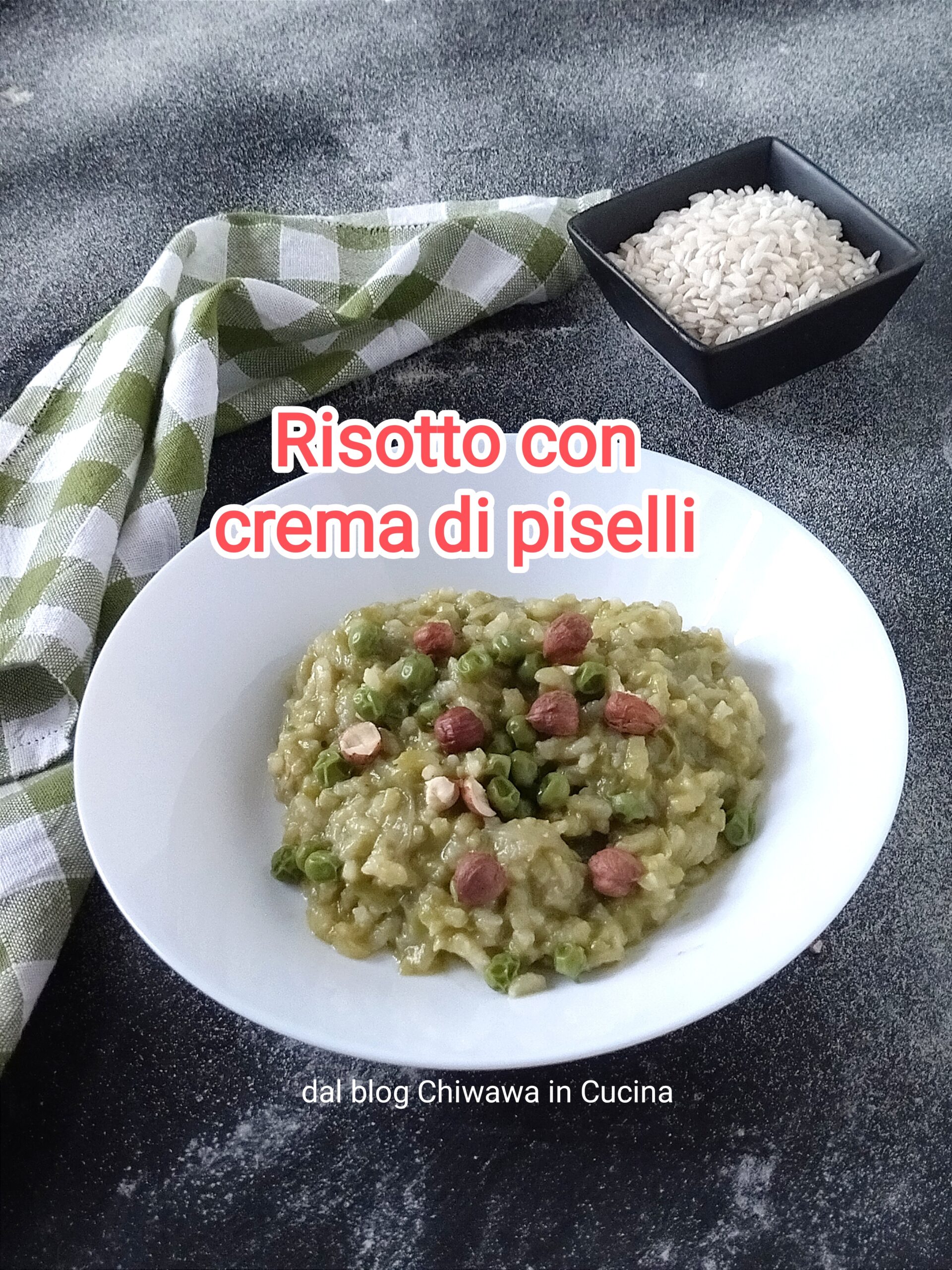Risotto with Pea Cream
