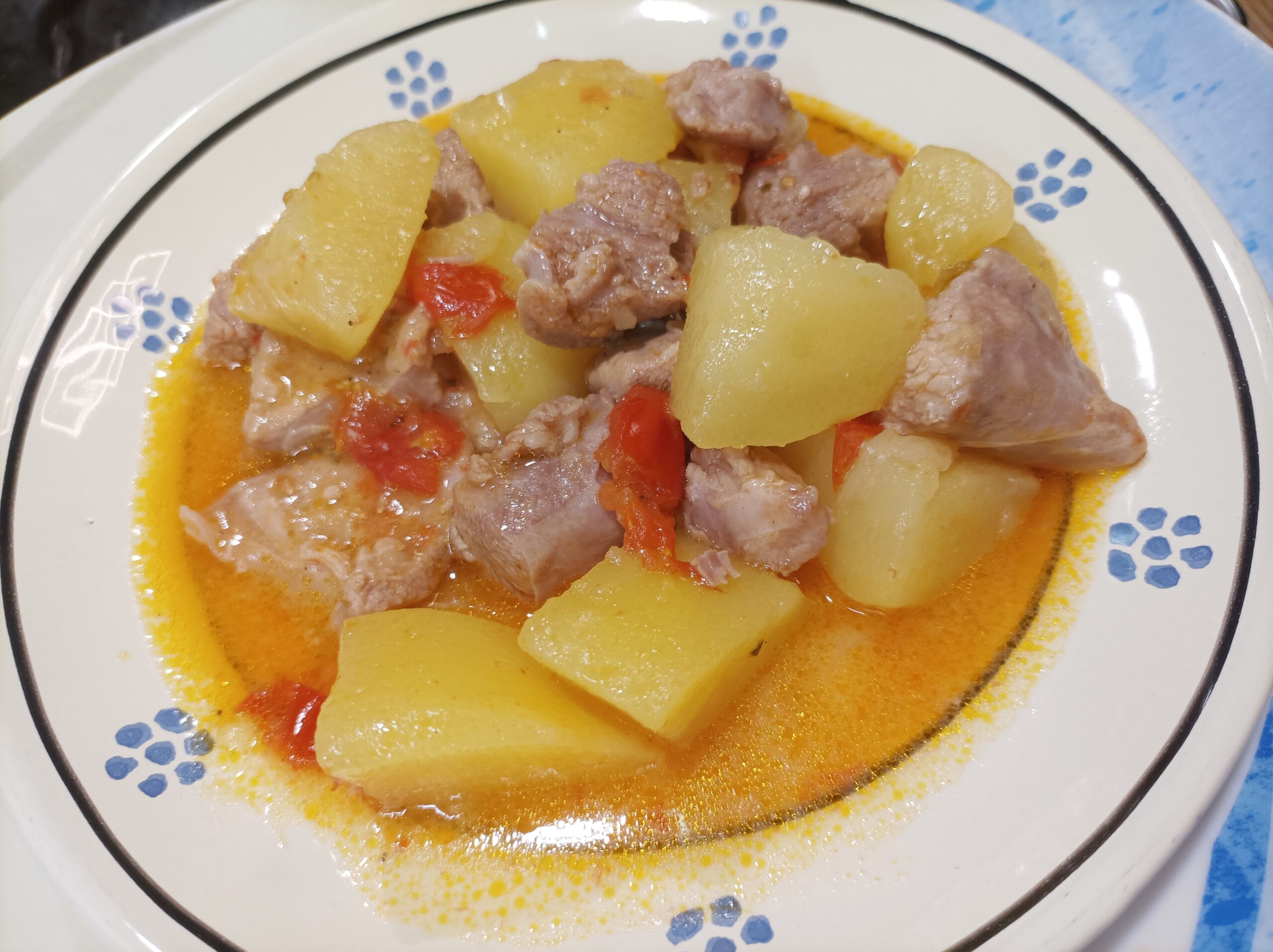 Turkey Stew with Potatoes